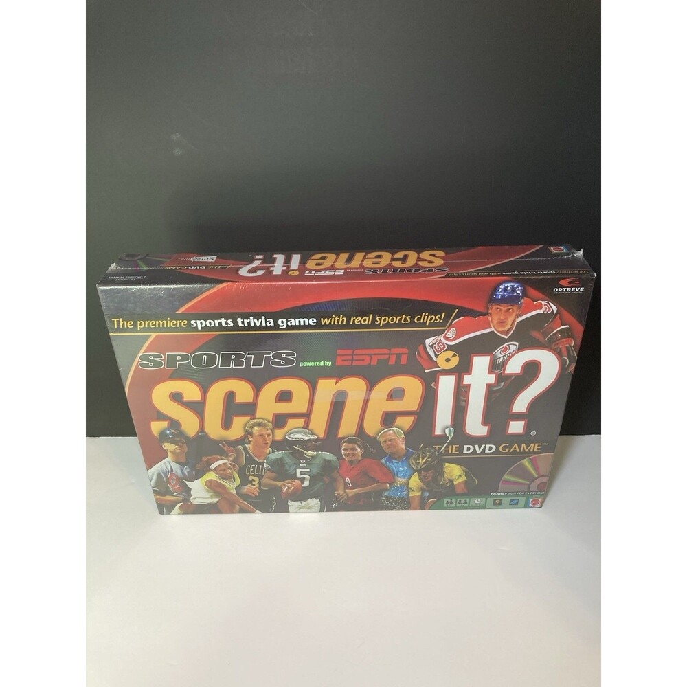 Scene It? Sports Powered by ESPN The DVD Game Sports Trivia New Sealed